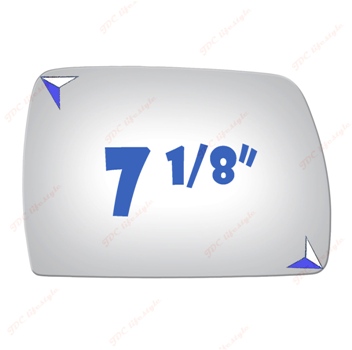 NEW for 2004-2009 BMW X3 Passenger Right RH Side Replacement Mirror Glass #5152